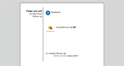Desktop Screenshot of mail.modus-forum.de